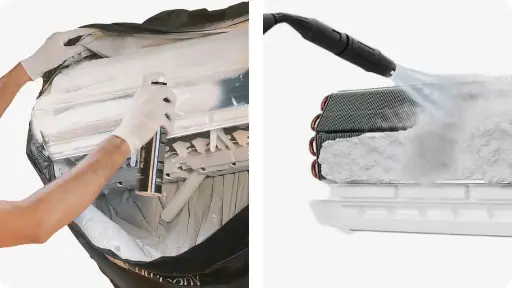 AC foam jet service